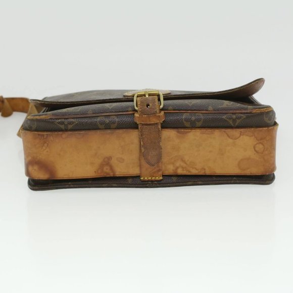 Authentic LOUIS VUITTON Monogram Cartouchiere Shoulder Bag - Picture 6 of 16